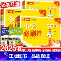 小学上分卷--语文人教+数学人教 二年级下 [正版]2025春小学上分卷小学必刷卷语文数学一年级二年级三年级四年级五年级