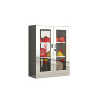 鑫升顺304不锈钢应急物资柜消防救援器材箱防护用品柜室外消防柜高1200*宽900*深400(加厚201材质)不含器材