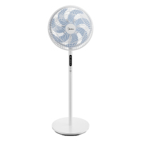 美的(Midea)电风扇SAI35AS家用风扇落地扇 立式轻音节能强风电扇 宿舍降温循环柔风自然风桌面智能语音控制