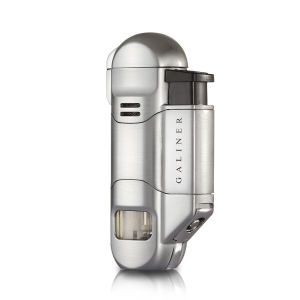 雪茄打火机 防风直冲充气喷枪高档便携火机气体专用钻孔点烟器