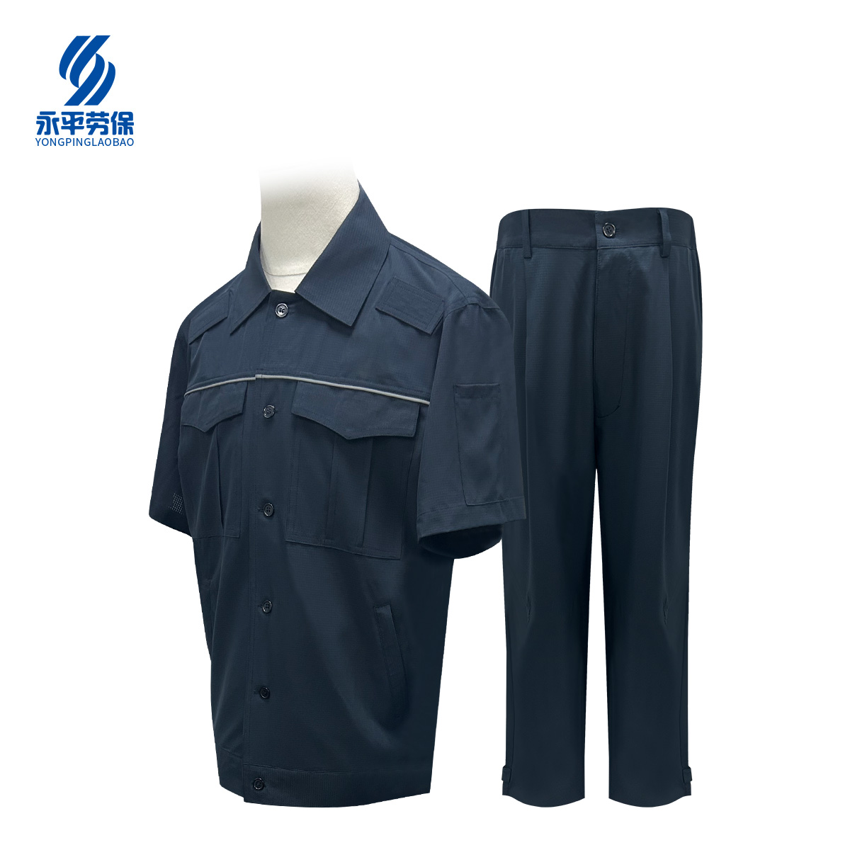 铁美风华 夏季工作服 Y8009 1套