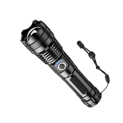 户外强光手电筒 充电款