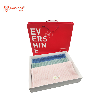 永亮毛巾1683-1创意空间面巾34*70cm 85g 三条装/盒