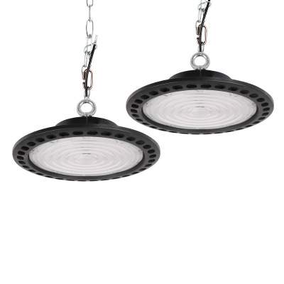 明特佳 LED高顶灯 JR9100A 100W 供电方式:市电 5700K IP66 黑色 单位:套