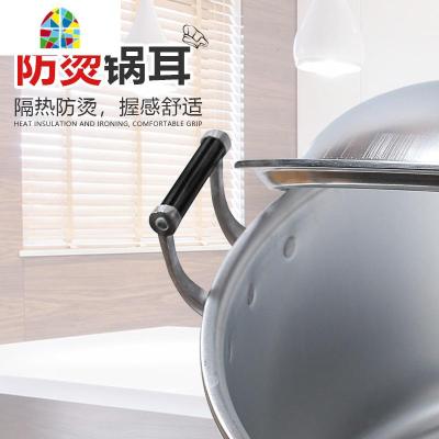 金喜铝锅老式家用加厚汤锅大容量加深烧水锅商用煮水锅纯铝制锑锅 FENGHOU 32CM加高加厚铝汤锅12升