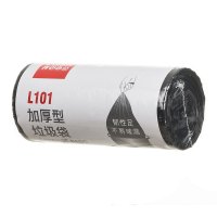齐心L101 加厚垃圾袋30个装45*50cm 黑