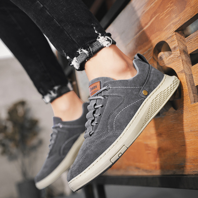 Ideamini轻便耐脏工地干活穿的鞋子低帮马丁靴男劳保工装男鞋轻便上班工作靴子