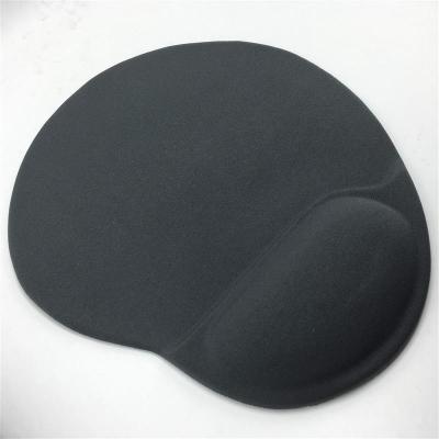 深灰深蓝黑色硅胶记忆枕办公鼠标垫无线鼠标适用舒适手肘