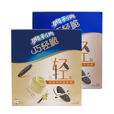 亿滋奥利奥巧轻脆薄片夹心浓情提拉米苏味+柔滑香草慕斯味760g，休闲饼干，零食