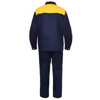 盾之源 工作服 灰蓝黄三色 各尺码 套(180蓝色)