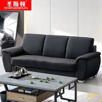 圣斯顿S-NP837S牛皮三人位沙发2100*830*990mm(单位:张)黑色