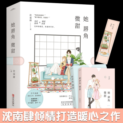 正版 她唇角微甜 全2册 沈南肆 青春文学 校园爱情小说 书籍 当红影帝