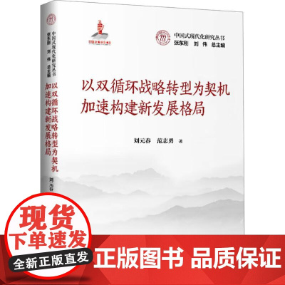 正版 以双循环战略转型为契机加速构建新发展格局 刘元春 范志勇 中国人民大学出版社 9787300333243