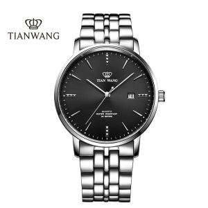 [支持后盖定制刻字服务]天王表(TIANWANG)手表沧海系列新品石英表商务休闲男表时尚潮流女表情侣手表钟表31131