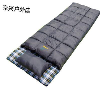 冬季户外睡袋露营加大棉睡袋保暖可拼接隔脏午休睡袋