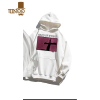 YANXU美式印花圆领卫衣男嘻哈日系vintage情侣连帽外套ins潮