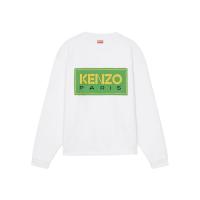 高田贤三(Kenzo)男士圆领棉质卫衣复古风格KENZO刺绣套头休闲百搭