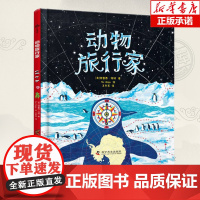 动物旅行家 精装硬壳 特蕾西特纳著 和10位动物旅行家一起环游世界开启精彩的海陆空之旅 儿童科普百科读物动物地图小学生
