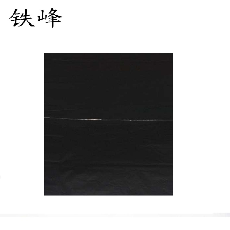 铁峰 黑色平口/背心垃圾袋 45cm×65cm 100个 捆