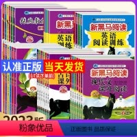 现代文课外阅读(1-6年级)6本 小学通用 [正版]新黑马阅读一年级二年级三年级四五六年级上册下册语文英语听力练习课外阅