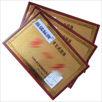 标志牌 木托奖牌