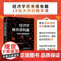 经济学原来很有趣 16位大师的精华课 大师精华课系列 王文君 著 经济通俗读物 经济