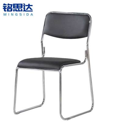 铭思达培训椅黑色把