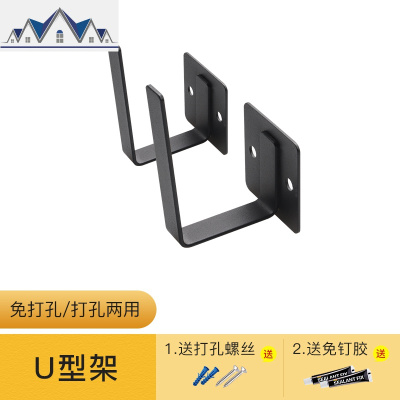 304不锈钢锅盖架厨房置物架壁挂墙上挂钩刀架菜板架多功能免打孔 三维工匠