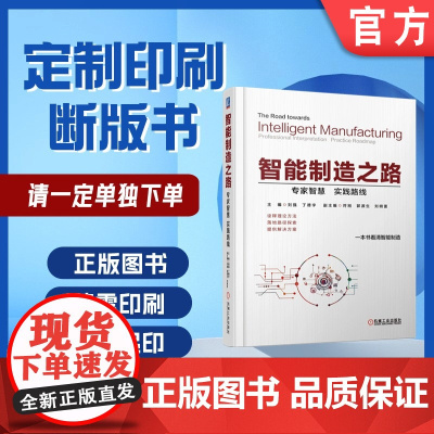 定制断版书 请单独 智能制造之路——专家智慧 实践路线 丁德宇 9787111571254 机械工业出版社