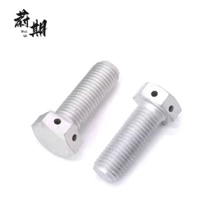 蔚期 GB32.1六角头头部带孔螺栓 M8*20 个