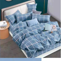 柔美被套L230*160cm高支高密全棉高支棉面料 条