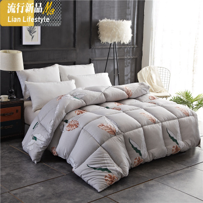 冬天被子被芯加厚保暖冬被单双人空调被夏被学生棉被春秋被8斤 三维工匠