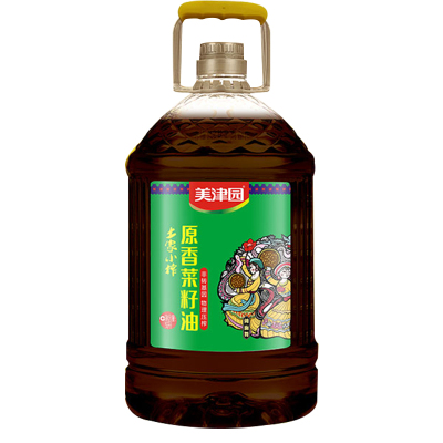 美津园土家小榨原香菜籽油5L