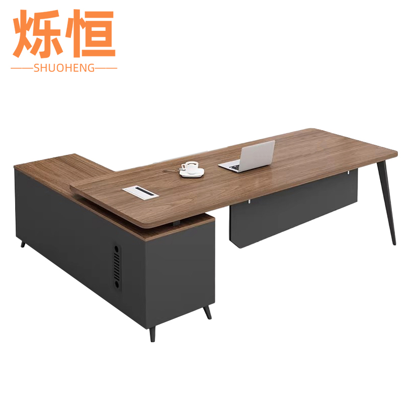 烁恒老板桌2.4m张