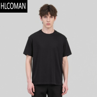 HLCOMAN林依轮2025防水,,防污圆领短袖T恤男女款