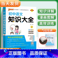 [全国版]语文 初中通用 [正版]2025初中地理知识大全初 一三二历史物理语文英语数学化学生物政治基础知识手册全套考点