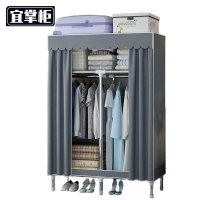 宜掌柜 布艺衣柜 88*46*176cm 个