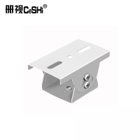 册视监控万向头支架 小鸭嘴头摄像机万向调节底座安防立杆横臂支架接头 cs503 个