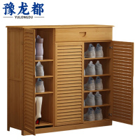 豫龙都鞋柜三门带抽个