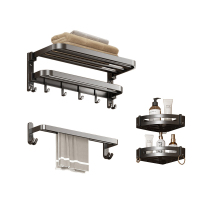 繁哲思毛巾架3件套
