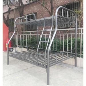 森美人铁艺双层上下铺高低床宿舍上下床员工铁架单人床1.2米子母床铁床