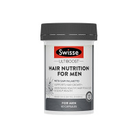 澳洲 Swisse男士头发营养胶囊 60粒 1瓶装 软胶囊 头发生长增脱发修护头发内营养 复合维生素 澳大利亚进口