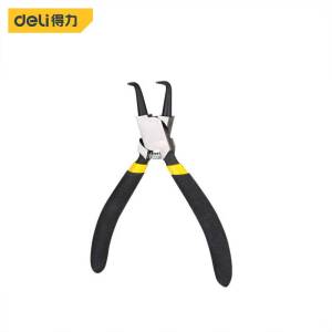得力工具DL0353内弯卡簧钳9″(黑)(新VI)