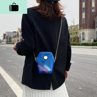 夏季小清新透明果冻迷你小包包女新款潮流时尚百搭单肩斜挎手机包NEW LAKE女斜挎包