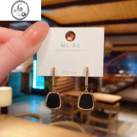 JiMi2022新款潮网红气质耳坠女韩国高级大气设计感小众个性耳环显瘦