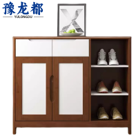 豫龙都鞋柜实木个