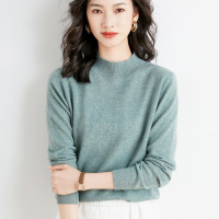 半高领毛衣女新款秋冬内搭非羊绒套头打底衫修身显廋洋气针织上衣