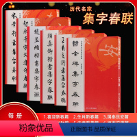 [正版]集字春联全套6册 每册6大类120幅作品 曹全碑/王羲之兰亭序米芾行书/颜真卿多宝塔碑赵孟頫楷书/智永千字文集