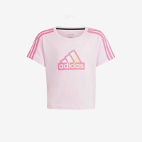 ADIDAS阿迪达斯短袖T恤运动休闲舒适圆领大童上衣IN1897 D