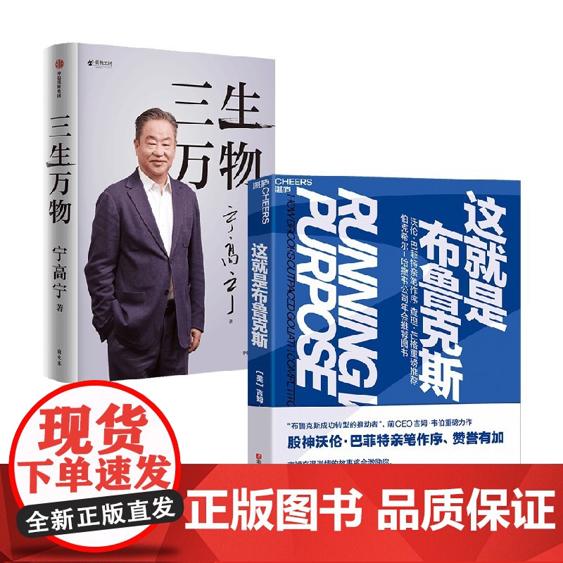 这就是布鲁克斯+三生万物 宁高宁等 著 管理